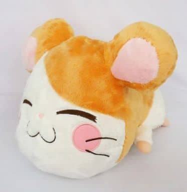 Hamtaro Big Plush Doll Tottoko Hamutaro Hamtaro Sleeping Plush - FuRyu (Pre-owned)