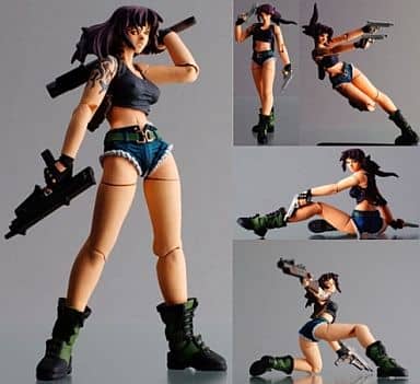 Black Lagoon Revy Revoltech Yamaguchi No. 012 Action Figure - Kaiyodo