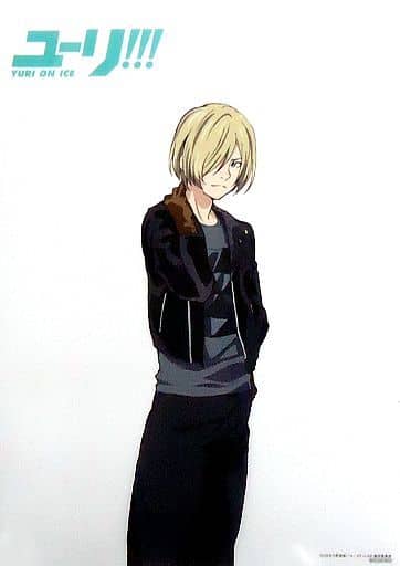 Yuri!!! on Ice A3 Clear Poster Yuri Plisetsky (Anime Mu-zo Vol.2 Tie-in Bonus, Pre-owned)