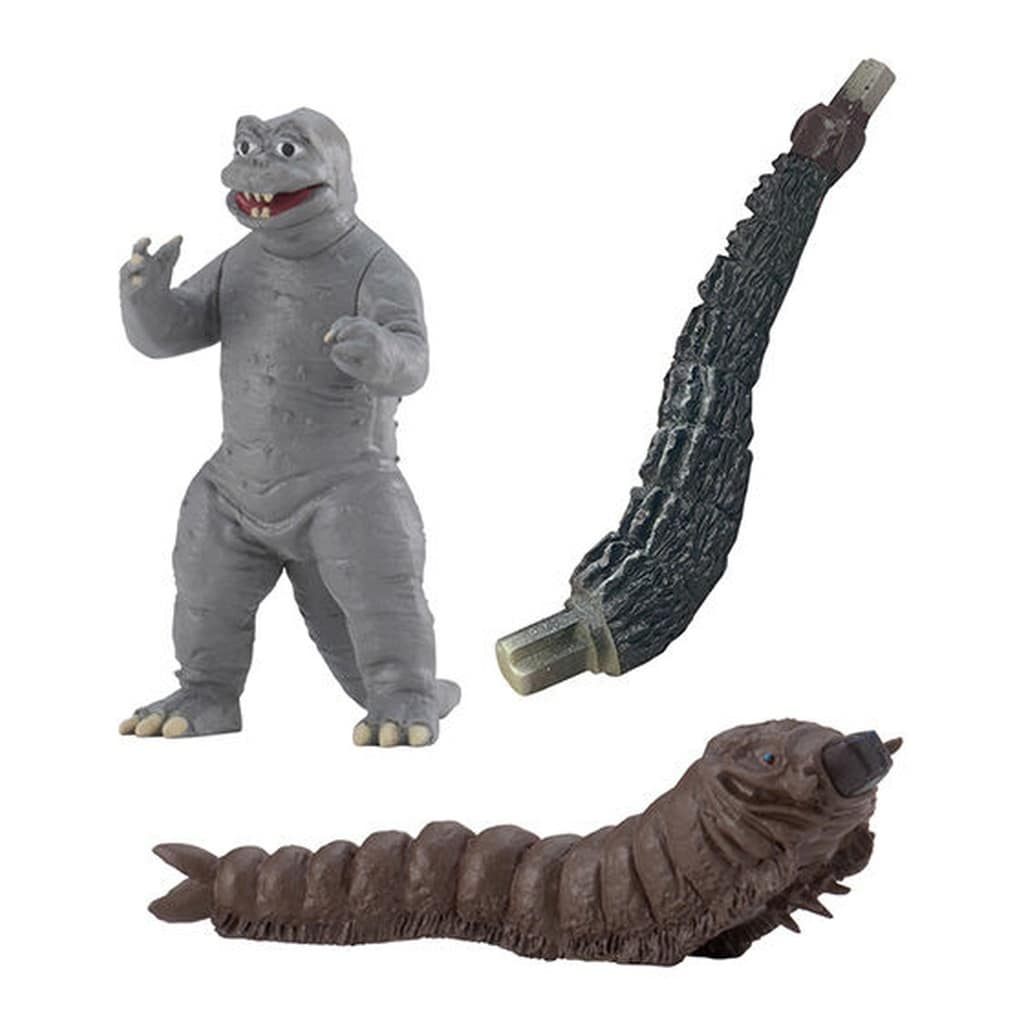 Godzilla Mothra Minilla HG Series Figure Set - Bandai (Pre-owned)