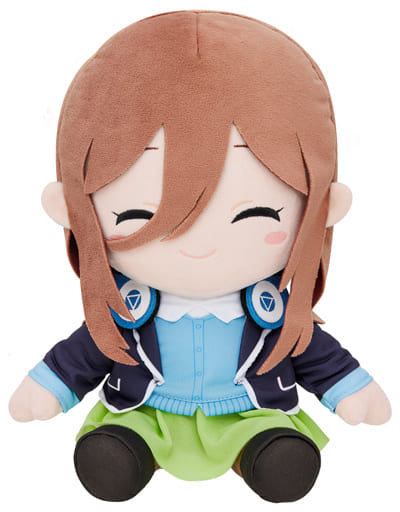 The Quintessential Quintuplets Miku Nakano Smiling BIG Plush Vol. 2 - Taito