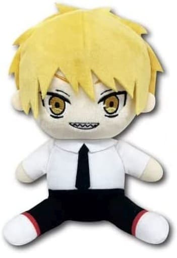 Denji Sitting Plush S, Chainsaw Man, Plush