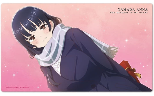 The Dangers in My Heart Anna Yamada (Scarf Version) Character Rubber Mat