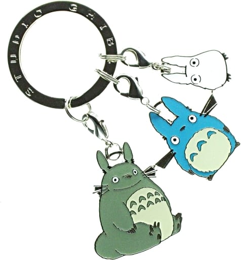 Studio Ghibli My Neighbor Totoro Totoro Keychain 3-Piece Set Keychain/Mascot Used - Seisenn