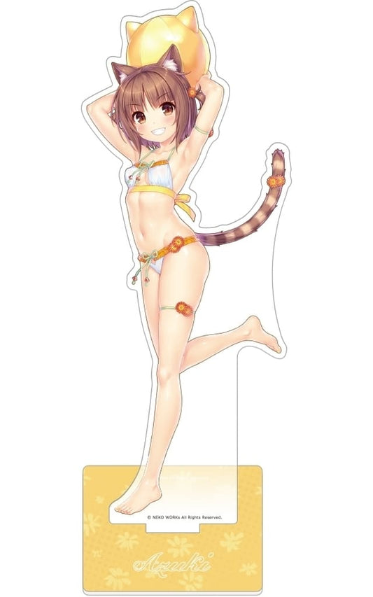 NEKOPARA Azuki Swimsuit Ver. Large Acrylic Stand - Key-th