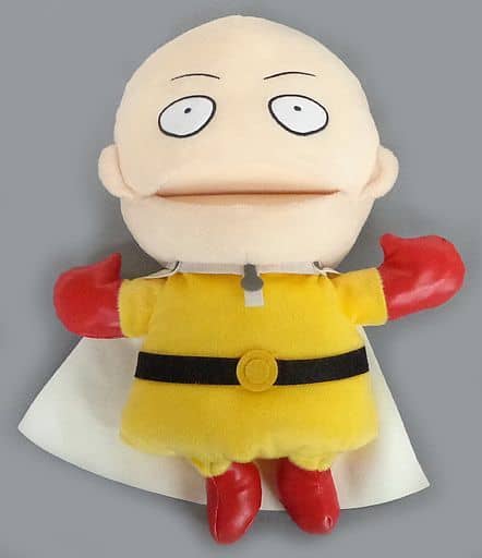 One-Punch Man Saitama Puppet Plush - Hybrid Mind Market