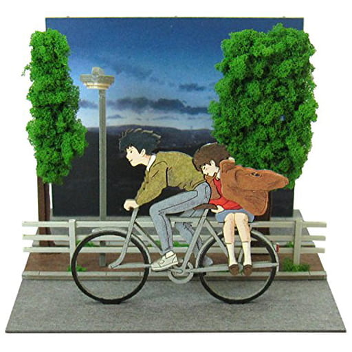 Studio Ghibli Mini Whisper of the Heart Asahi wo Mini Ikou Miniature Art Kit Series Miniature Kit, Miniart Kit - Sankei