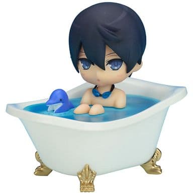 Free! Iwatobi Swim Club Haruka Nanase Bathy Bath Figure Deformed (Pre-owned, Box Damaged)