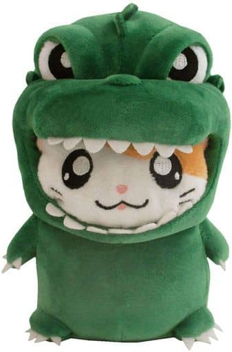 Hamtaro Gojihamu-kun (Green) Plush (S) - Sanei Boeki