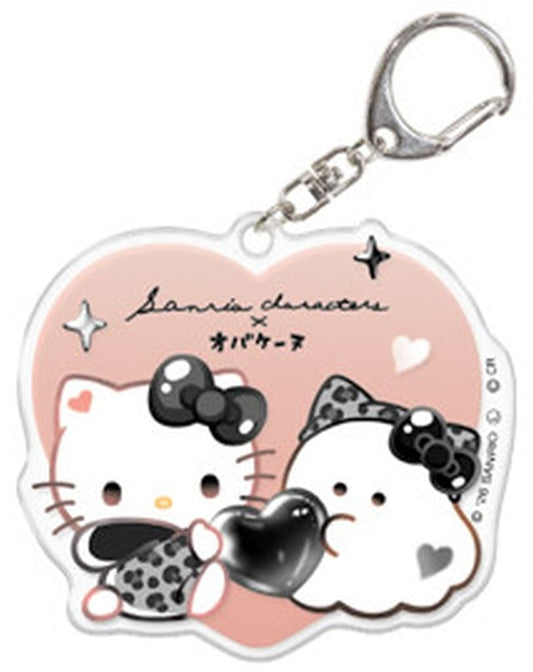 Hello Kitty Sanrio Characters x Obaqoon Trading Acrylic Keychain (Pre-owned)
