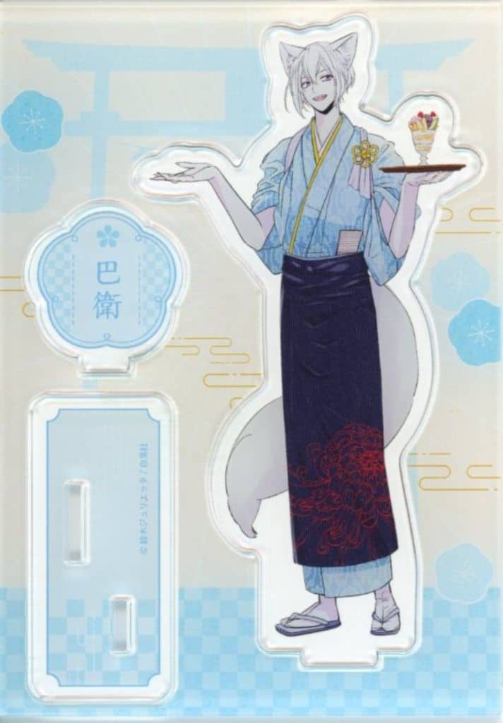 Kamisama Kiss Tomoe Acrylic Stand Used - Kamisama Kiss Collaboration Cafe in My Charaful Cafe