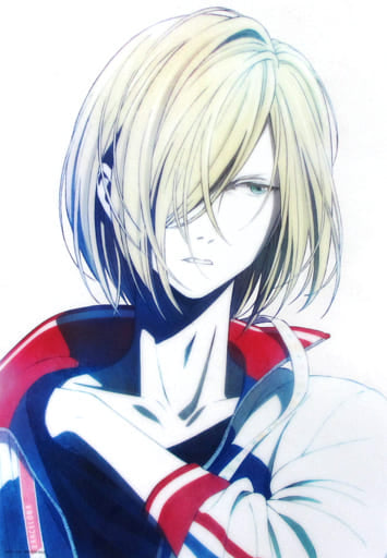 Yuri!!! on Ice Yuri Plisetsky A4 Clear Poster Weekly Visitor Benefit (Pre-owned)