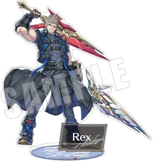 Xenoblade Chronicles Rex Acrylic Stand - empty