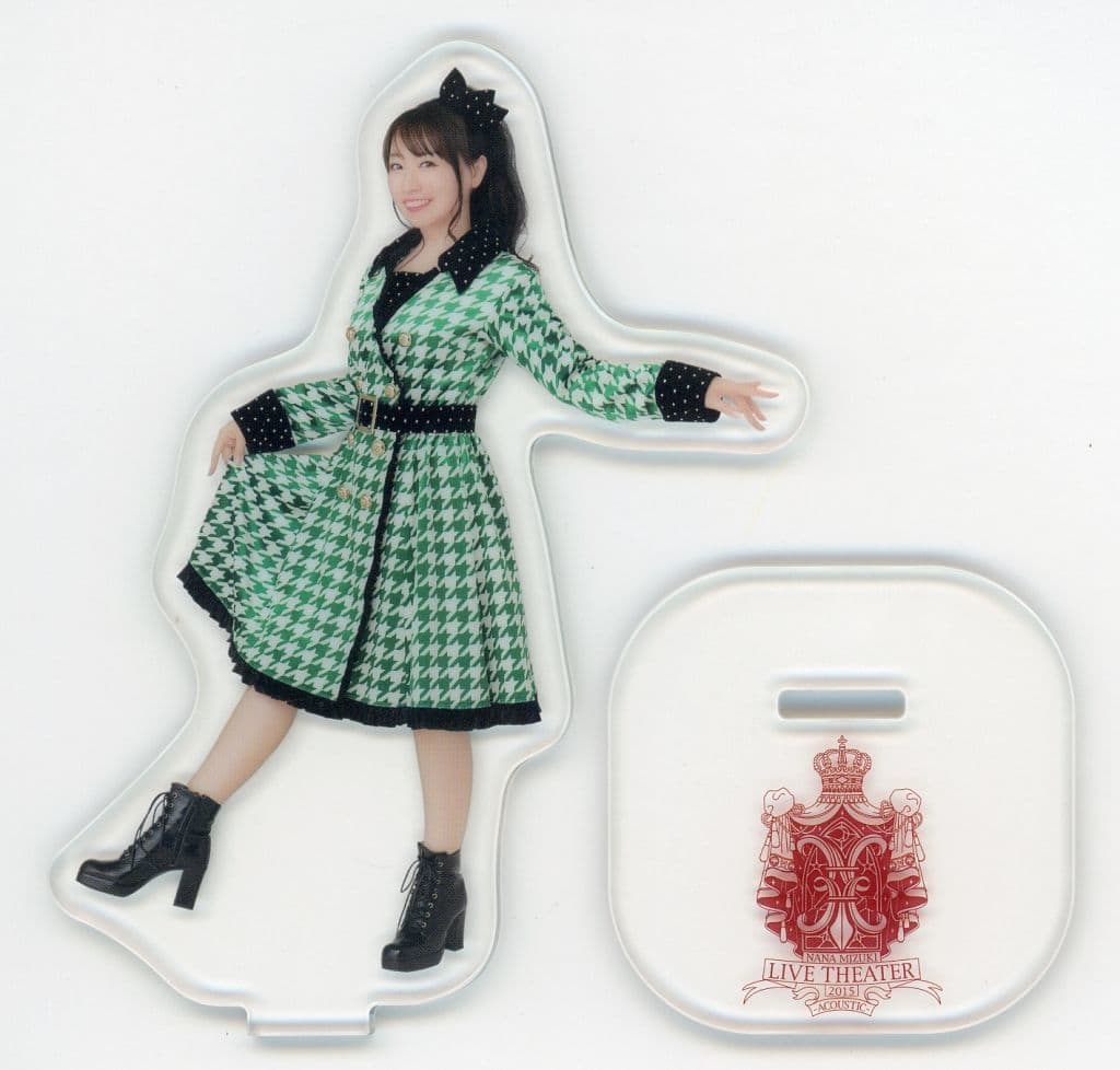 NANA Nana Mizuki LIVE COSTUME COLLECTION Green Costume Acrylic Stand