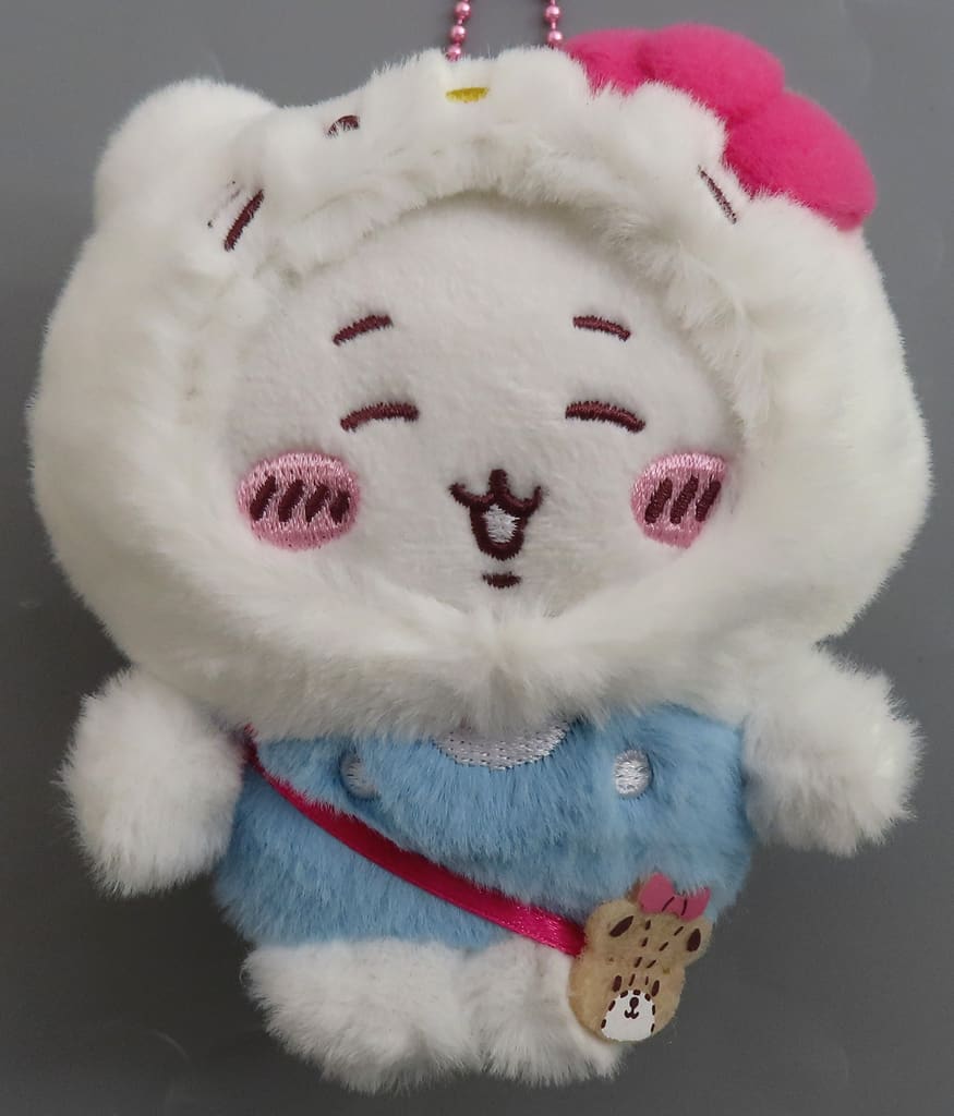 Chiikawa Chiikawa Hello Kitty Mascot Holder Nanka Chiisakute Kawaii Yatsu x Sanrio Characters - Sanrio