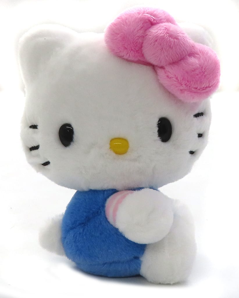 Hello Kitty (Light Blue) Plush, Sanrio Characters, Hello Kitty 50th Anniversary Shop Exclusive - Sanrio