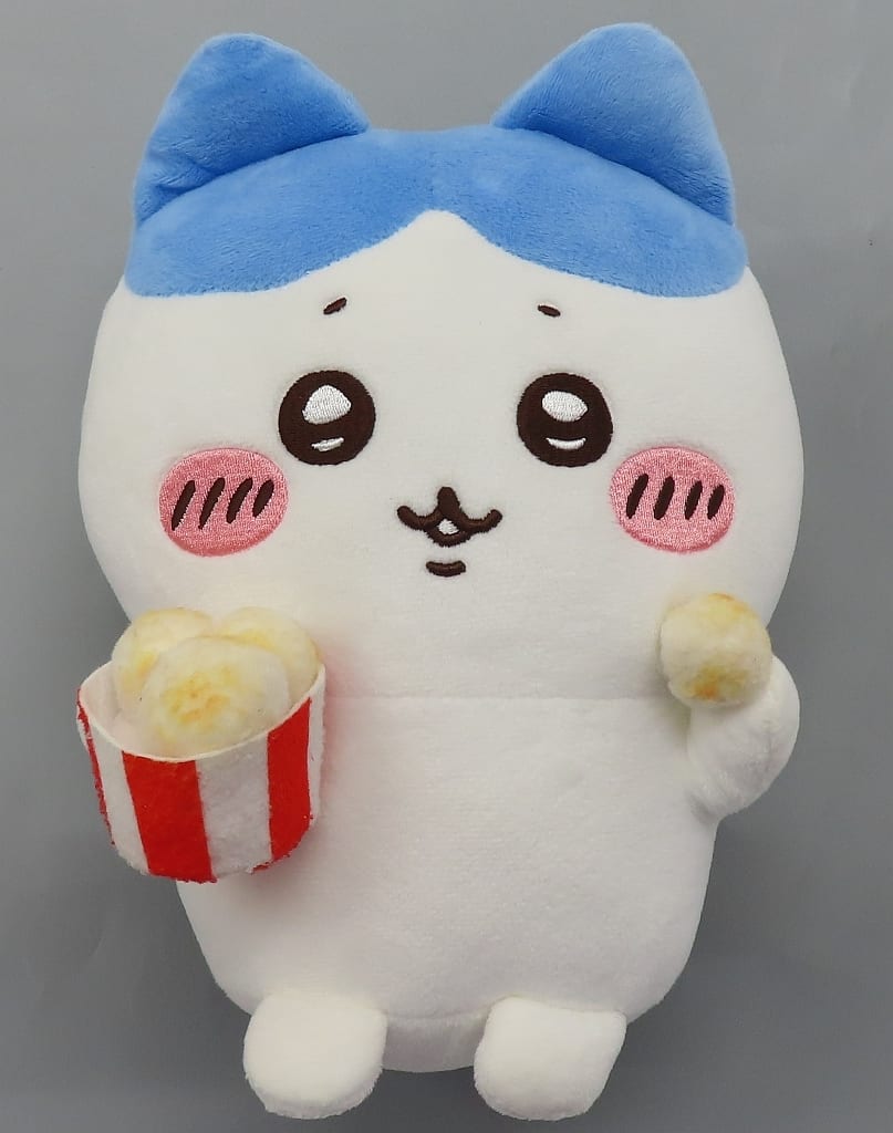 Chiikawa Hachiware Popcorn Plush (Pre-owned) - Chiikawa Nanka Chiisakute Kawaii Yatsu Series