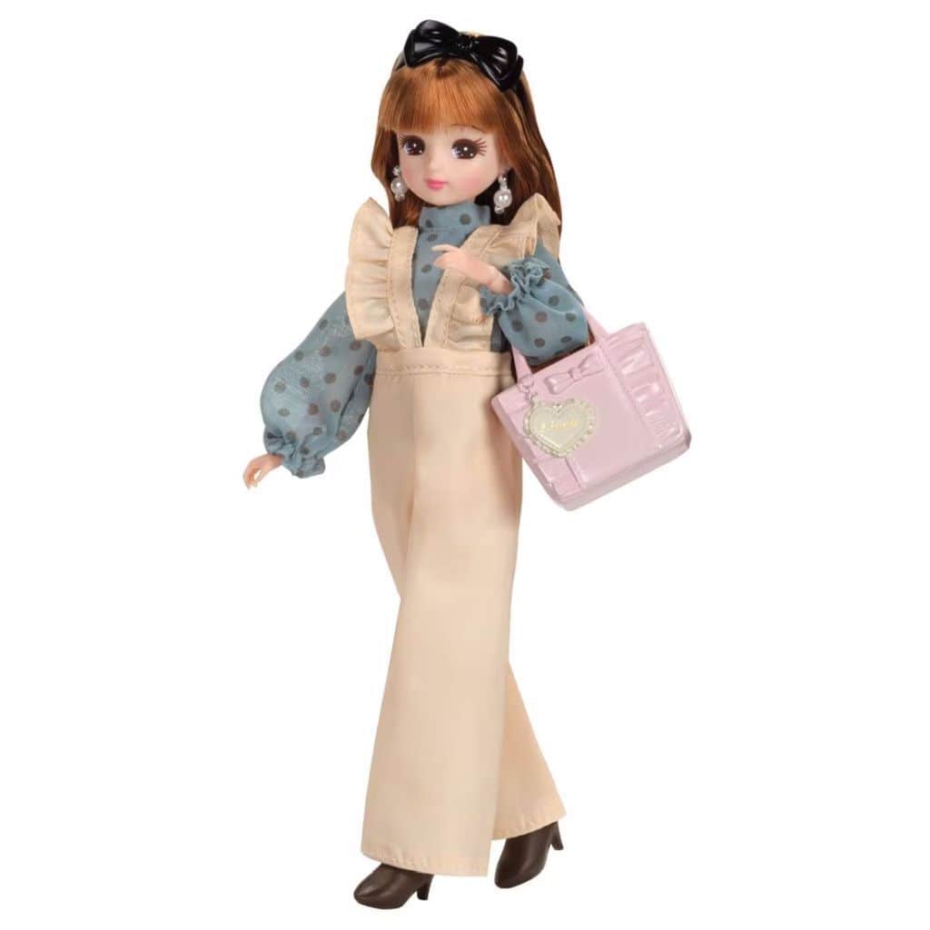 Licca-chan Sweet Ruffle Dot LD-26 Doll Takara Tomy Licca Fashion Doll Outfit Set - Takara Tomy