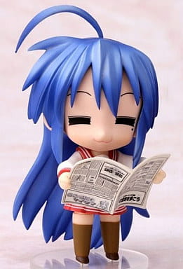 Nendoroid Konata Izumi Saitama Shimbun 65th Anniversary Ver. Lucky Star No.27d (Pre-owned, Rank B) - Good Smile Company