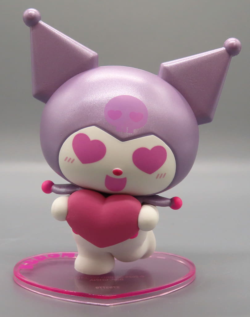 Kuromi Figure Collection Sanrio Characters Kuromi Figure Pre-owned, approx. 9cm Banpresto