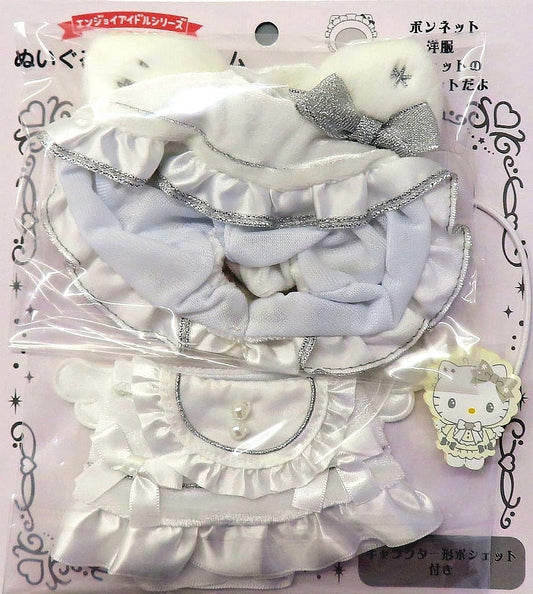 Sanrio Characters Hello Kitty Plush Costume Pure White Angel Design Enjoy Idol Series Plush - Sanrio