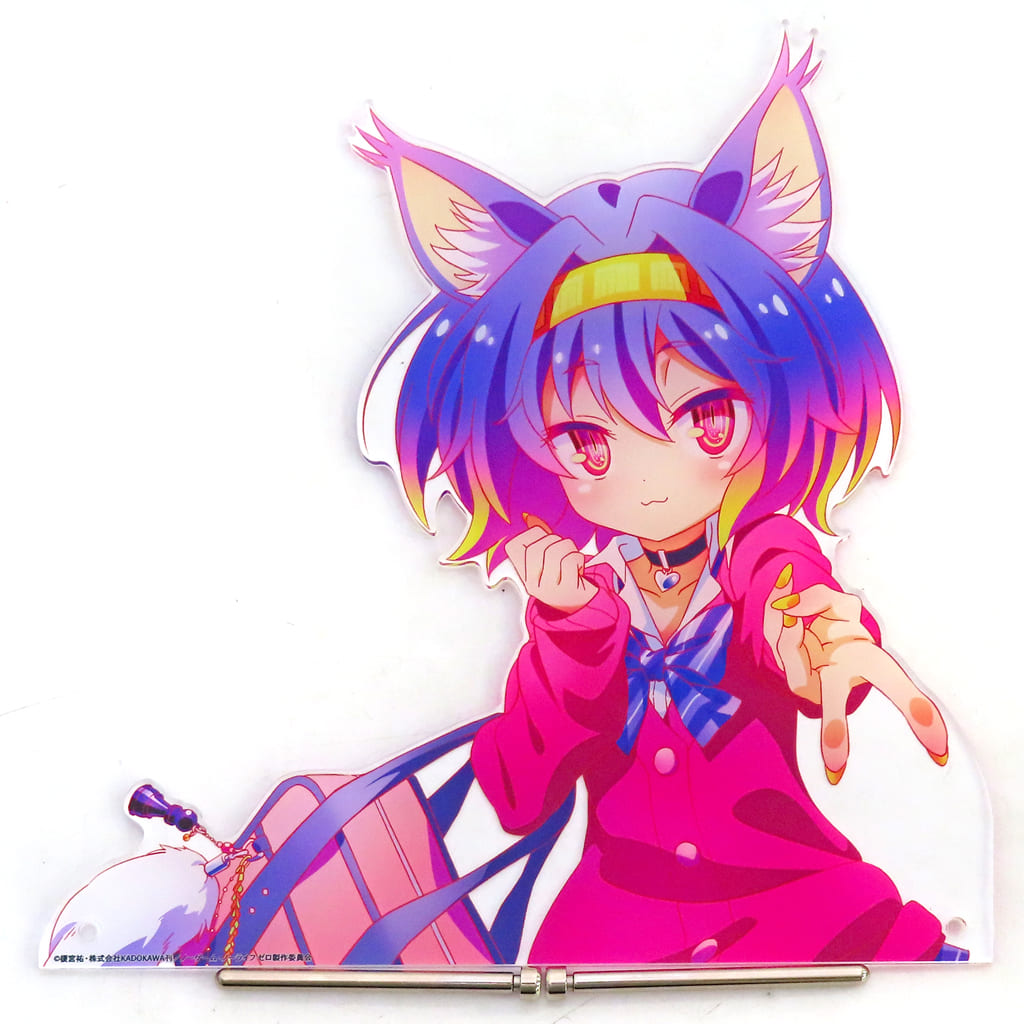 No Game No Life Izuna Hatsuse POP UP SHOP in Marui Gal Uniform Ver. Oversized Die-Cut Acrylic Panel - Arma Bianca