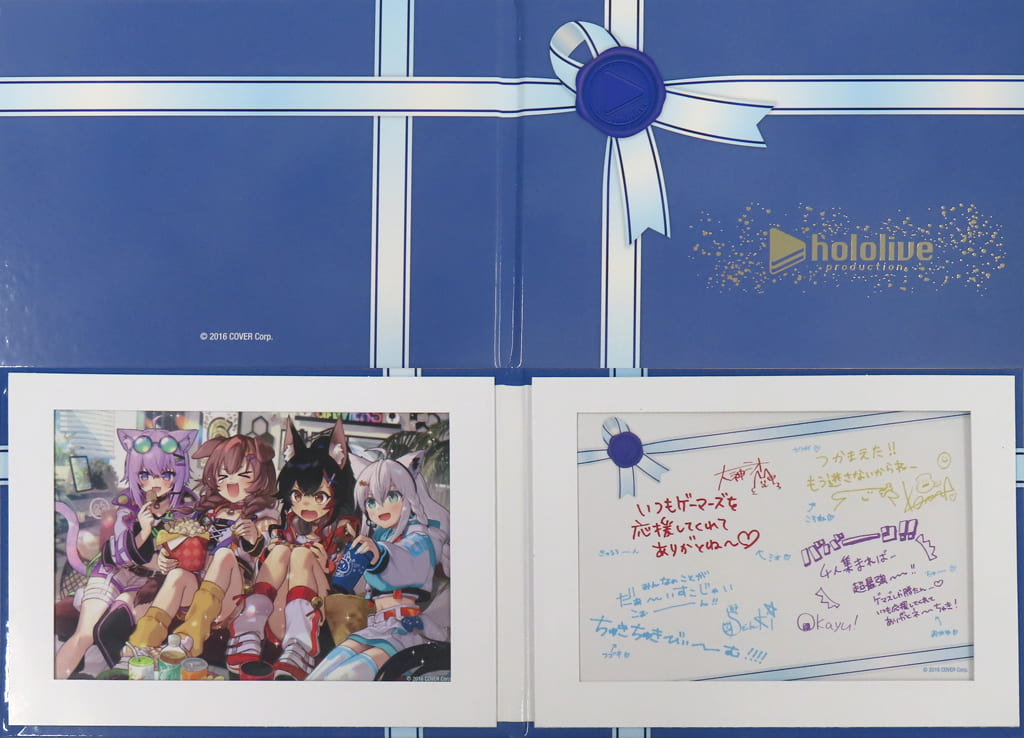 Hololive Production Hololive Gamers 6th Anniversary Bromide Case Set (3 Pieces)