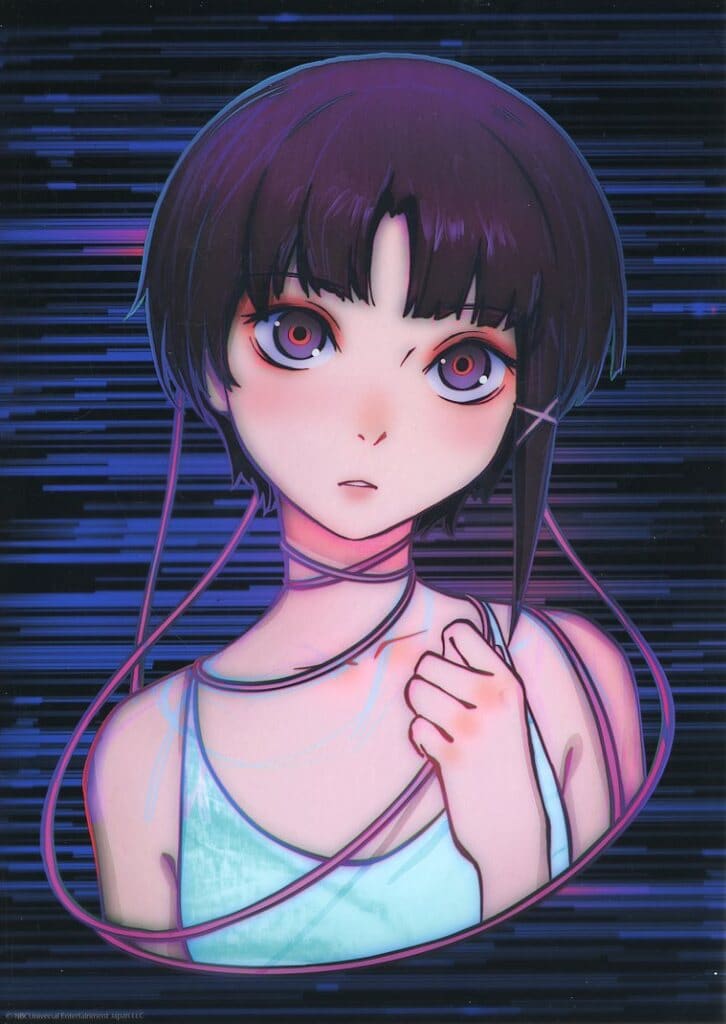 Serial Experiments Lain Lain Iwakura A4 Clear Poster