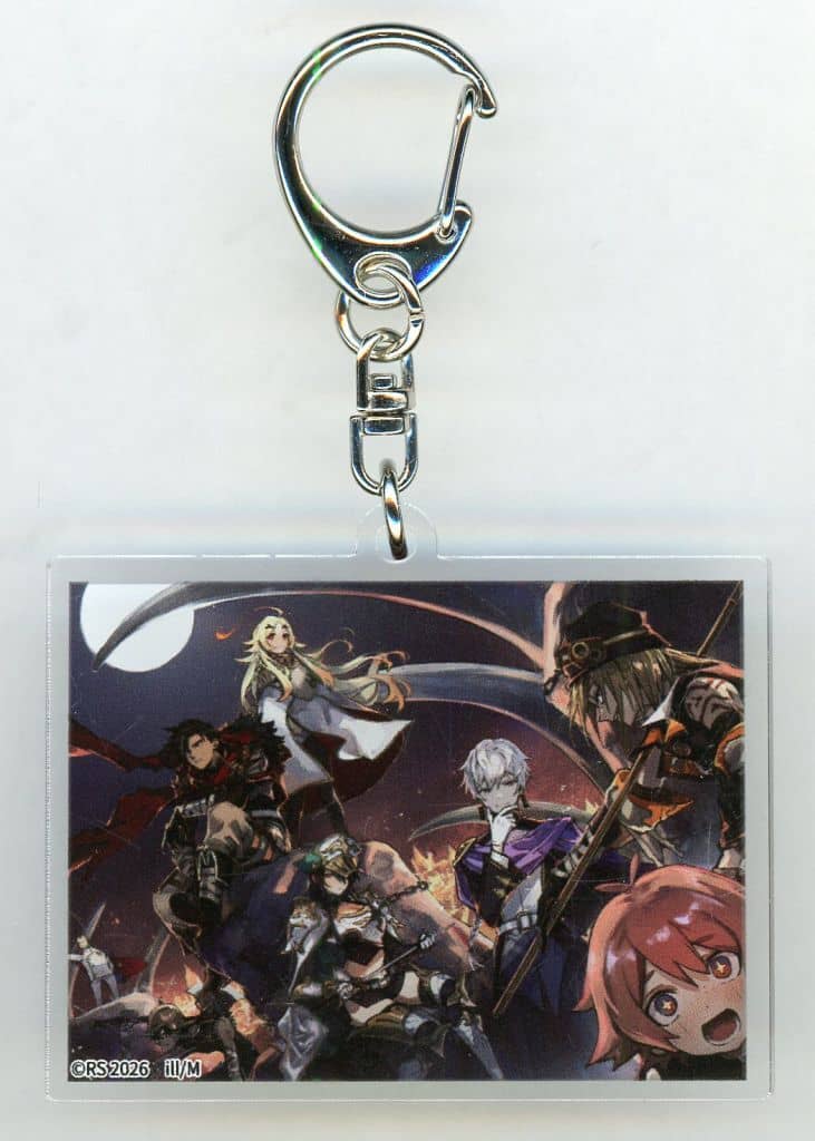 Sentenced to Be a Hero Acrylic Keychain C-1 Prize Design A Online Kuji Hikidou - KADOKAWA (Pre-owned)