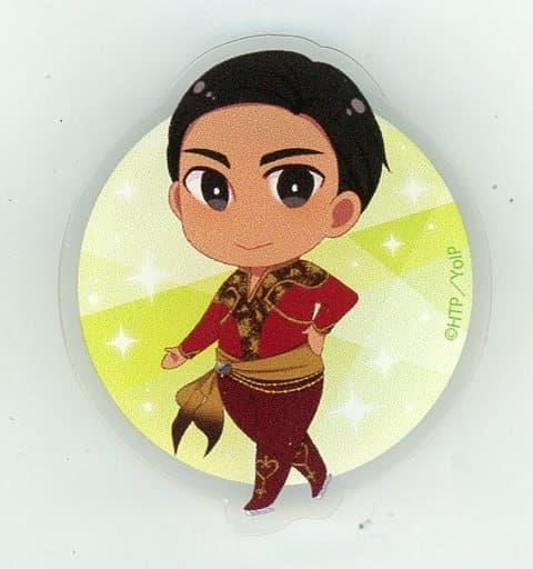 Phichit Chulanont Yuri!!! on Ice Acrylic Badge Costume Ver. Pre-owned, 5cm Can Badge - Contents Seed