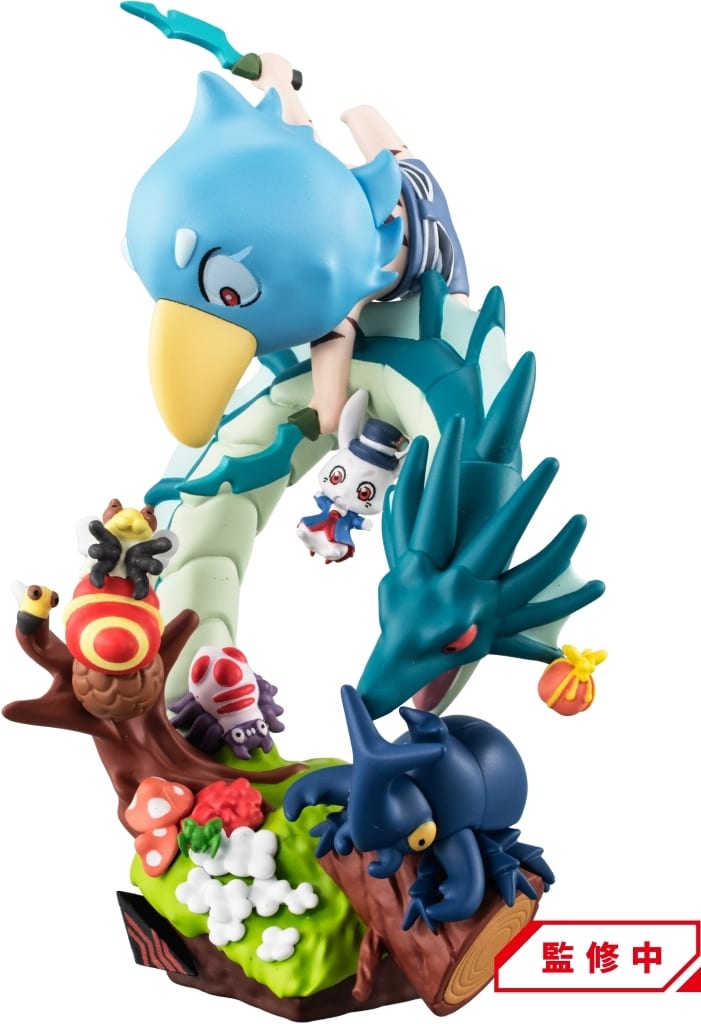 Shangri-La Frontier Sunraku & Livestide Lake Serpent Petit Rama EX VS Monster Diorama Collection Figure - MegaHouse