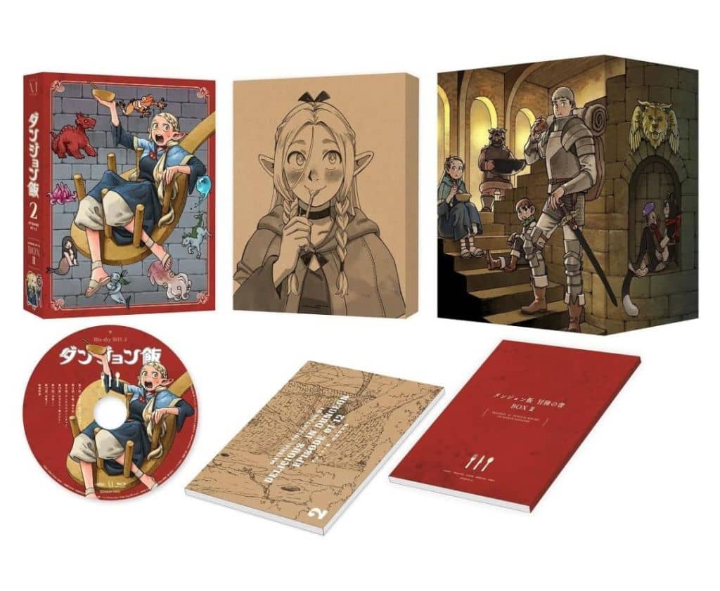 Delicious in Dungeon DVD Box 2 - 2-Disc First Production Edition