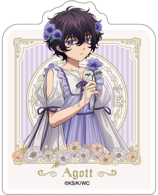 Witch Hat Atelier Agott Dress-Up & Flower Ver. Acrylic Memo Clip