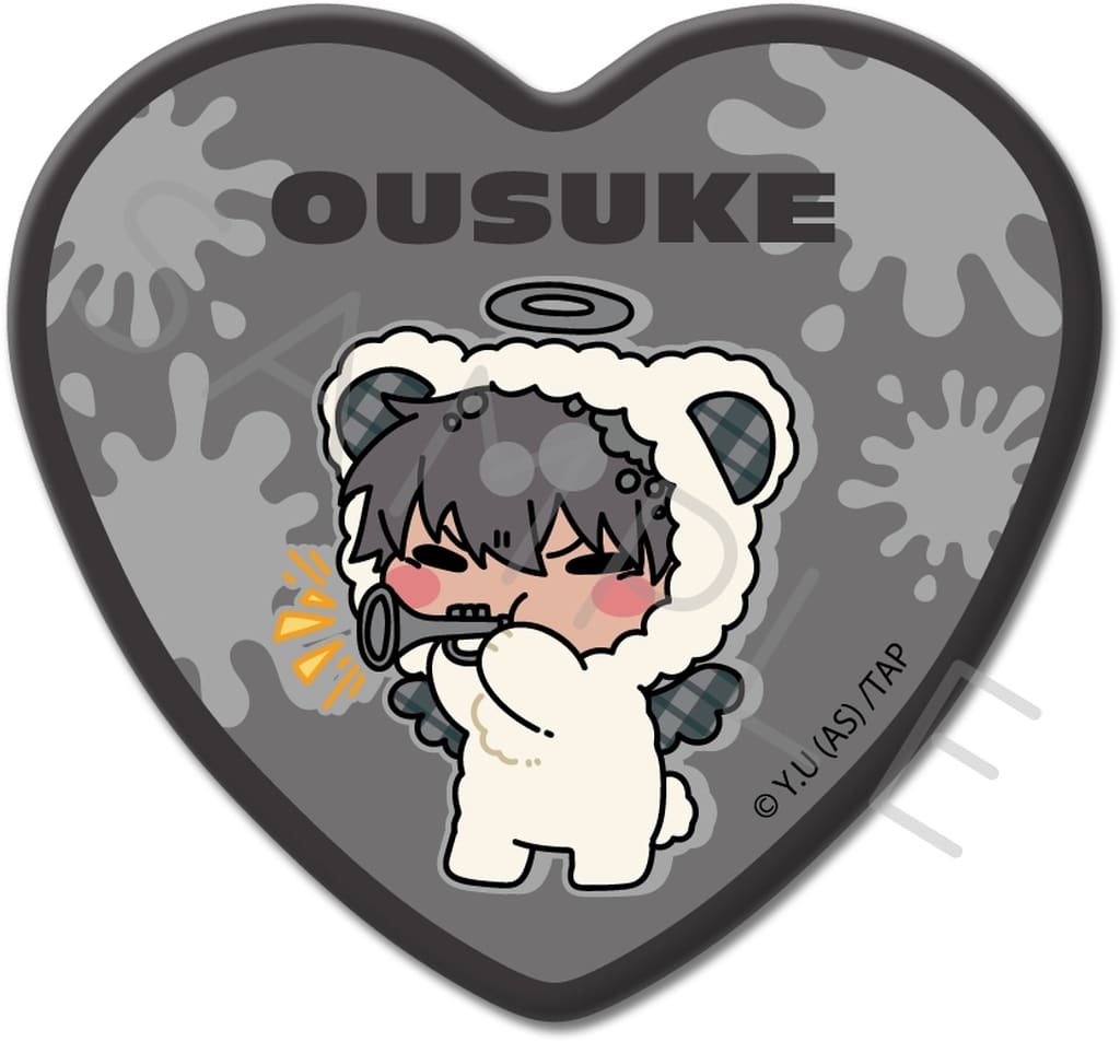 Tougen Anki Osuke Momokado Heart Can Badge 5th Release Can Badge