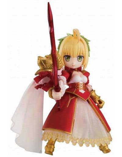 TYPE-MOON Saber Nero Claudius Desktop Army Fate/Grand Order 2nd Series Trading Figure - MegaHouse