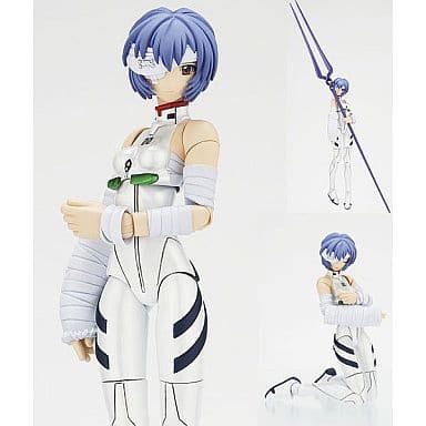 Neon Genesis Evangelion Rei Ayanami Fraulein Revoltech 008 Bandaged Version Figure - Kaiyodo