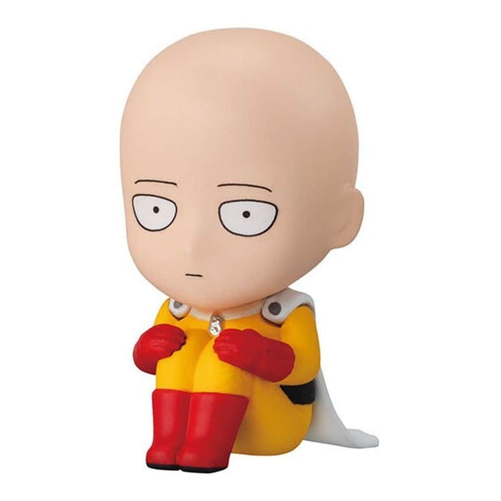 One-Punch Man Saitama Machiboke Trading Figure - Bandai