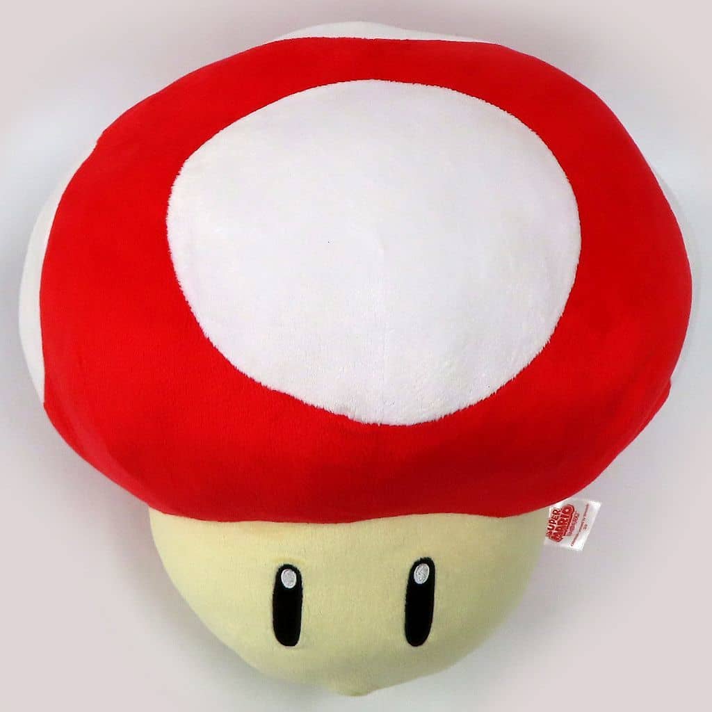 Super Mario Super Mushroom 1UP Mushroom Extra Large Plush - Taito