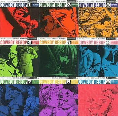 Cowboy Bebop DVD Set of 9 Volumes