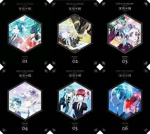 Land of the Lustrous Initial-Production Limited Edition 6-Volume Set with Box