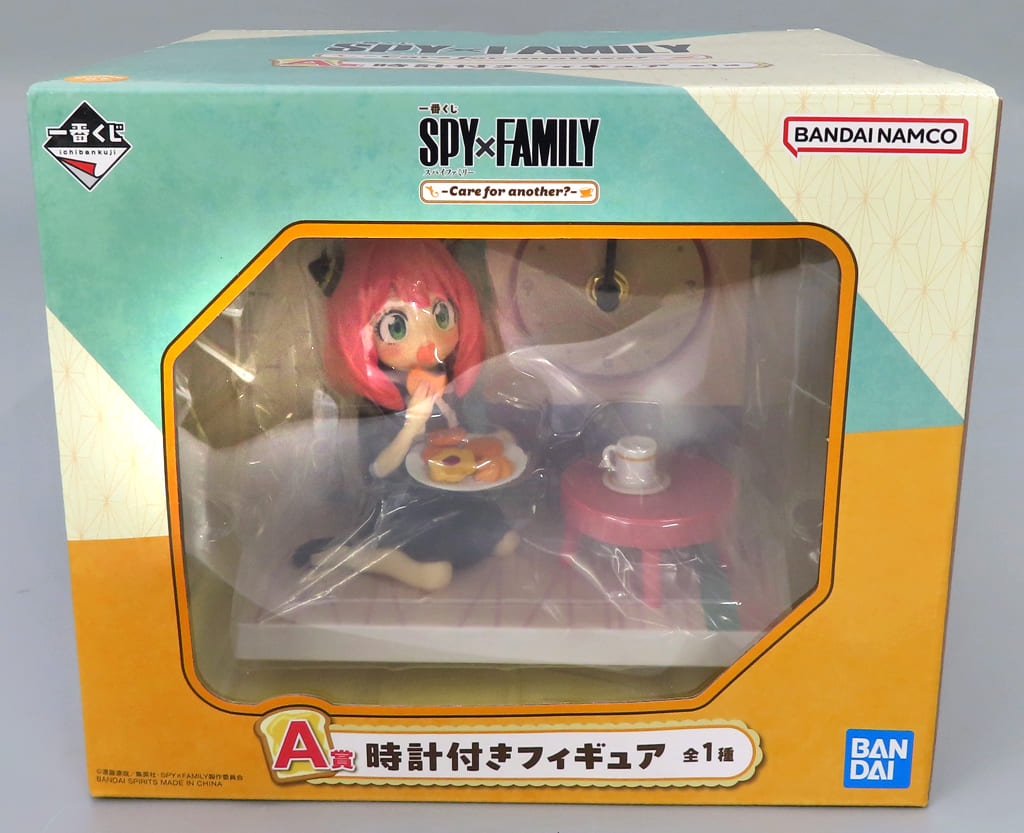 SPY x FAMILY Anya Forger Ichiban Kuji Care for another? A Prize Clock Figure - Bandai Spirits