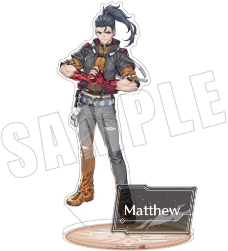 Xenoblade Chronicles Matthew Acrylic Stand - empty