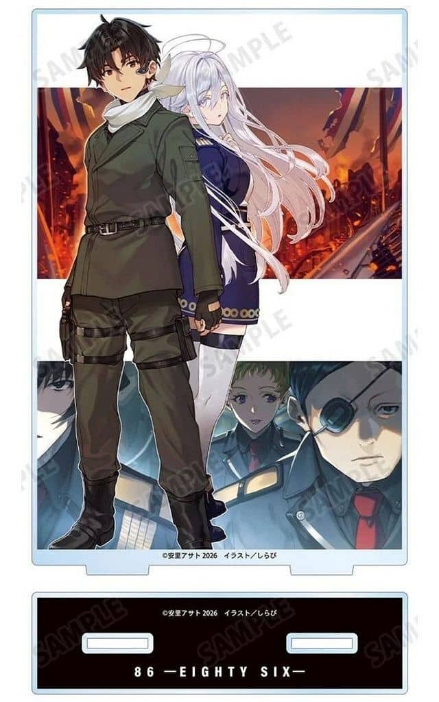 86 EIGHTY-SIX 11th Volume Cover Illustration BIG Acrylic Stand - Arma Bianca