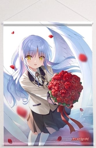 Angel Beats! Kanade Tachibana (Rose) B2 Tapestry - Key-th (Pre-owned)