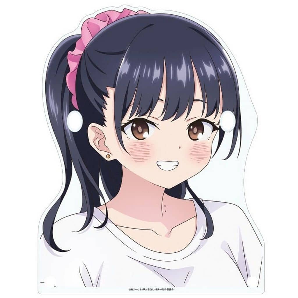 The Dangers in My Heart Anna Yamada Loose T-Shirt Version Roomwear Coordinate Acrylic Glasses Stand