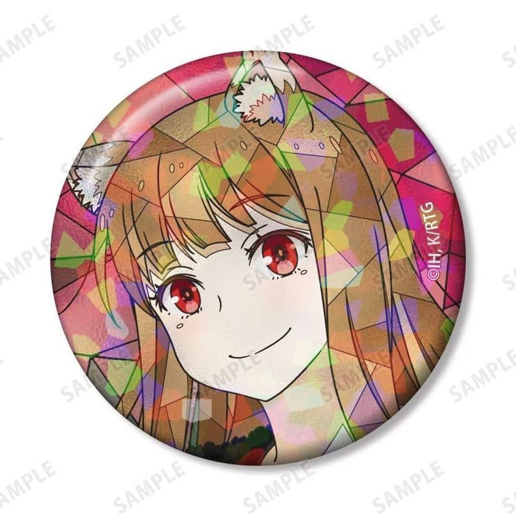 Spice and Wolf Holo (B) Trading Aure Glass Holographic Can Badge - Arma Bianca (Pre-owned)
