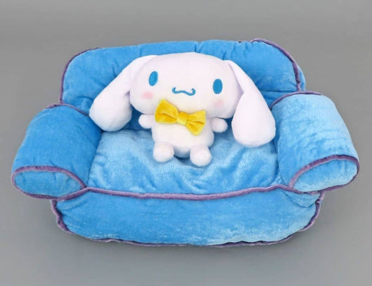 Sanrio Characters Cinnamoroll Sofa Plush Doll Sanrio Lucky Draw Last Special Prize Plush - Sanrio