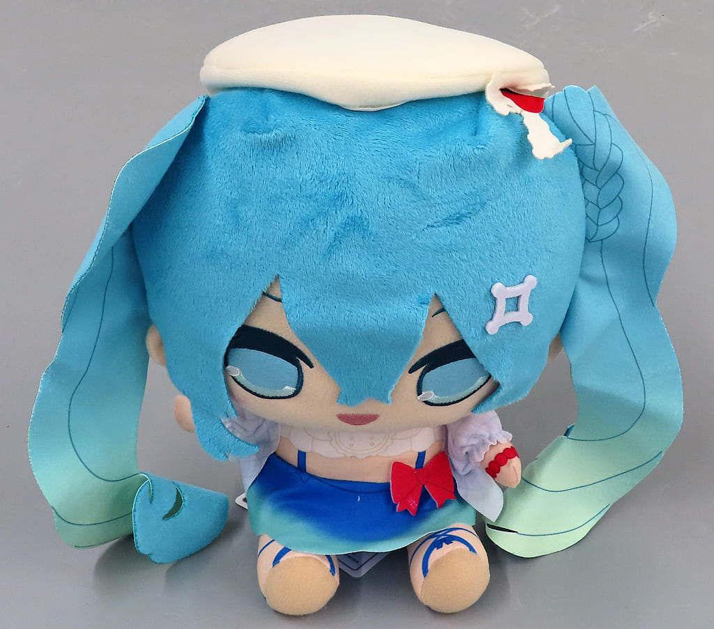 Hatsune Miku Kyurumaru BIG Plush Cream Soda ver. - FuRyu (Pre-owned)