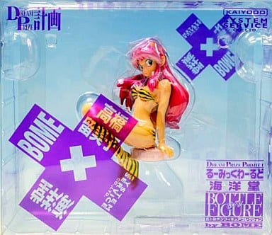 Urusei Yatsura Lum (Pink) Rumic World Kaiyodo Bottle-On Figure Collection by BOME Vol. 3 Figure - Kaiyodo