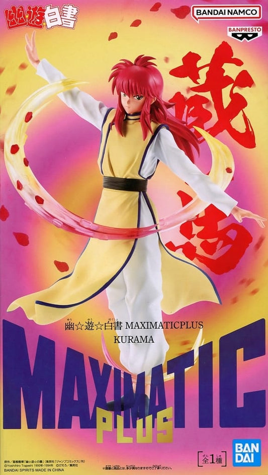 Yu Yu Hakusho Kurama MAXIMATICPLUS Figure - Banpresto